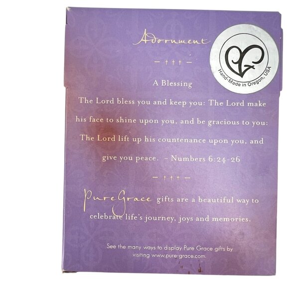 Pure Grace Covenant Cross Adornment Ivory NIB - Picture 5 of 9